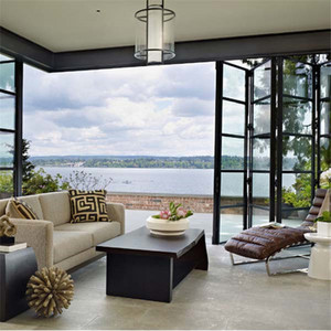 <span class=keywords><strong>บานพับ</strong></span>เลื่อน Movable Wall อุปกรณ์ Frameless Glass Fitting <span class=keywords><strong>ราคา</strong></span> Glass Moving พับประตู - Product Image 3