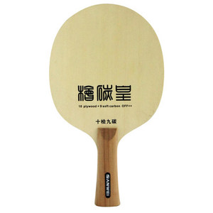 Sanwei T1091AA Hinoki und King of Carbon Tischtennis klinge, geeignet für profession elle Tischtennis klingen für Fort geschrittene