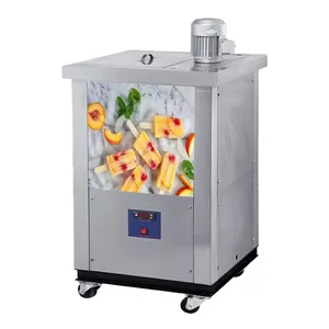 Commercial small ice lolly machine with Brazil ice moulds