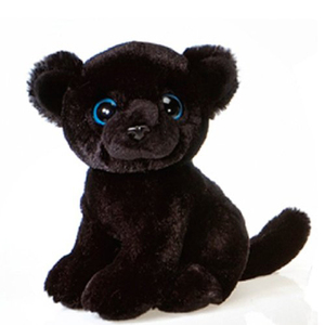 Vivid suave <span class=keywords><strong>de</strong></span> peluche negro pantera <span class=keywords><strong>de</strong></span> peluche juguetes <span class=keywords><strong>de</strong></span> peluche - Product Image 1