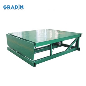6000kg Yard Ramp Hydraulic Electrical Car Ramp For Trailers <strong>Dock</strong> Aluminum <strong>Dock</strong> Leveler System <strong>Dock</strong> Leveling Equipment