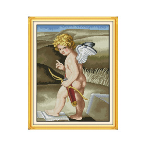 Ysdnkf — Kits <span class=keywords><strong>de</strong></span> points <span class=keywords><strong>de</strong></span> <span class=keywords><strong>croix</strong></span> 3D, petit ange, jésus, bleu, bricolage, <span class=keywords><strong>point</strong></span> <span class=keywords><strong>de</strong></span> <span class=keywords><strong>croix</strong></span>, motifs pour le <span class=keywords><strong>point</strong></span> <span class=keywords><strong>de</strong></span> <span class=keywords><strong>croix</strong></span> chinois - Product Image 5