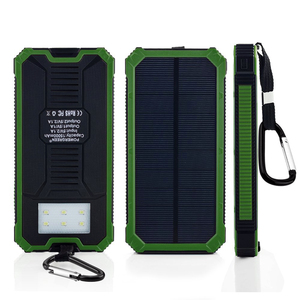 Energía Verde 15000 mAh Flexible teléfono móvil Banco de la energía del cargador de batería Solar - Product Image 4
