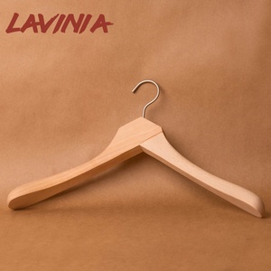 LAVINIA's KEN excellent wooden beech <span class=keywords><strong>ZO</strong></span> Coat Hanger - Product Image 1