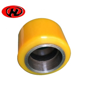 <span class=keywords><strong>Transpalette</strong></span> électrique <span class=keywords><strong>Roue</strong></span> de charge en PU 80x60MM Roues de chariot élévateur électrique - Product Image 2