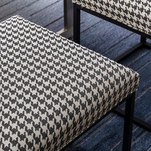 <span class=keywords><strong>Tabouret</strong></span> repose-pieds carré en métal avec tissu, multifonctionnel, <span class=keywords><strong>de</strong></span> style loft, confortable, pour siège <span class=keywords><strong>de</strong></span> repos - Product Image 4