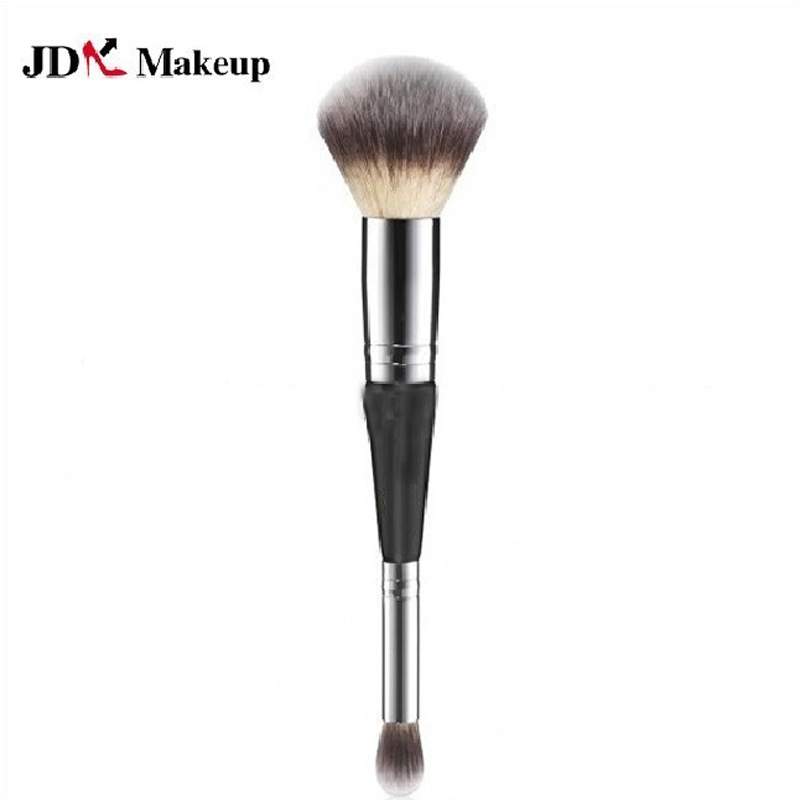 Dual End Cosmetic Concealer Airbrush and Makeup Foundation Brushes