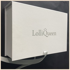 Risque gratuit Blanc Pur À L'intérieur et Papier Extérieur Pliant De Luxe Logo Argent Robe De Mariée Voile De Mariée Boîtes - Product Image 3