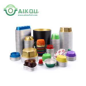 Imballaggio della <span class=keywords><strong>torta</strong></span> all'ingrosso mini contenitore per <span class=keywords><strong>torta</strong></span> usa e getta foglio di alluminio teglie da forno strumenti per biscotti - Product Image 1