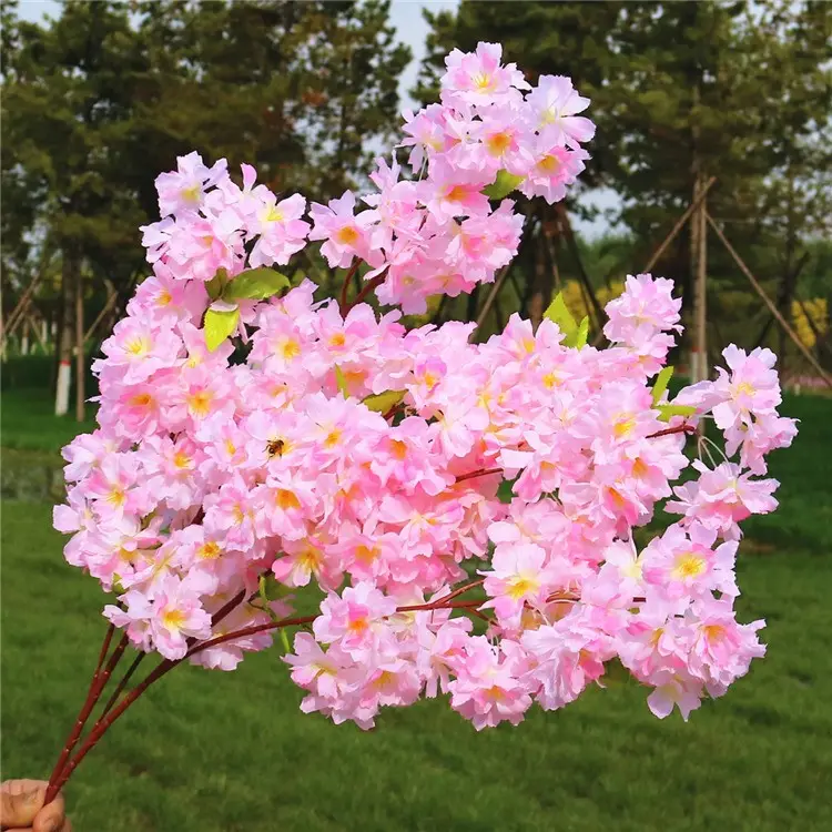 인기있는 고품질 벚꽃 지사 판매 홈 시장 장식