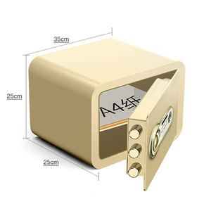 De corte por láser <span class=keywords><strong>master</strong></span> lock mini depósito ignífugo electrónicos caja de seguridad para el hogar - Product Image 5