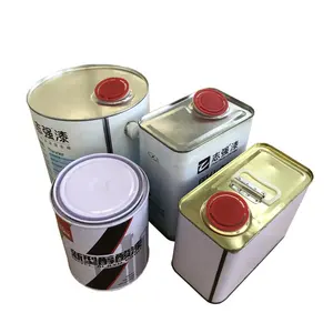 Manufacturers Promotional Printed Metal Paint Tin Can For Sale