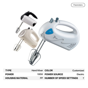 Haute Qualité 100 Watt Électrique Automatique Rétropédalage <span class=keywords><strong>Boulangerie</strong></span> Gâteau Main Mélangeur <span class=keywords><strong>Batteur</strong></span> À Oeufs - Product Image 6