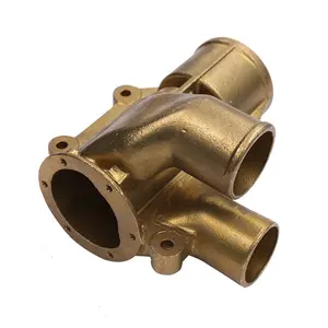 Custom Precision Investment Lost Wax Casting Brass Copper Bronze Valve Body