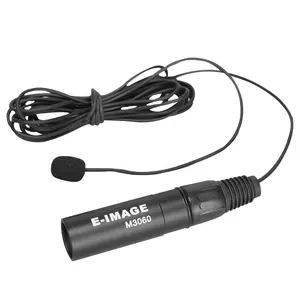 E-IMAGE M-3060 micrófono condensador profesional omnidireccional Lavalier