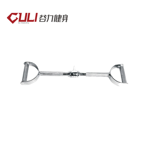 Equipo de Fitness accesorios 26 "recto Pro-estilo Lat desplegable <span class=keywords><strong>Bar</strong></span> con D-en forma de asas - Product Image 1