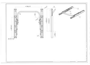 Siège de voiture chaise de Pilote passager <span class=keywords><strong>cimaise</strong></span>/<span class=keywords><strong>rail</strong></span> double mouvement de verrouillage diapositive avant et arrière - Product Image 5