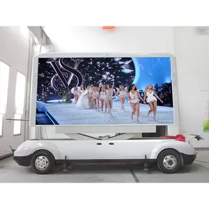billboard auto&#39; s Suppliers-Led Mobiele Reclame Vrachtwagens Outdoor Billboard Led Truck/Trailer/Auto/Voertuig Voor Verkoop