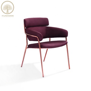 Cadre En Or Rose Velours Chaise <span class=keywords><strong>De</strong></span> Meubles <span class=keywords><strong>De</strong></span> Restaurant Chaise <span class=keywords><strong>De</strong></span> Style Français - Product Image 1