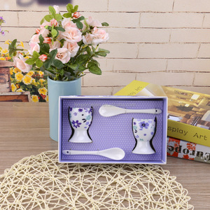 Los proveedores <span class=keywords><strong>de</strong></span> <span class=keywords><strong>China</strong></span> al por mayor púrpura floral nuevo hueso <span class=keywords><strong>china</strong></span> <span class=keywords><strong>porcelana</strong></span> taza con cucharas - Product Image 2