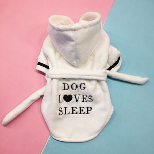 Wholesale Comfortable Pet <strong>Dog</strong> Clothes <strong>Bathrobe</strong> - Product Image 2