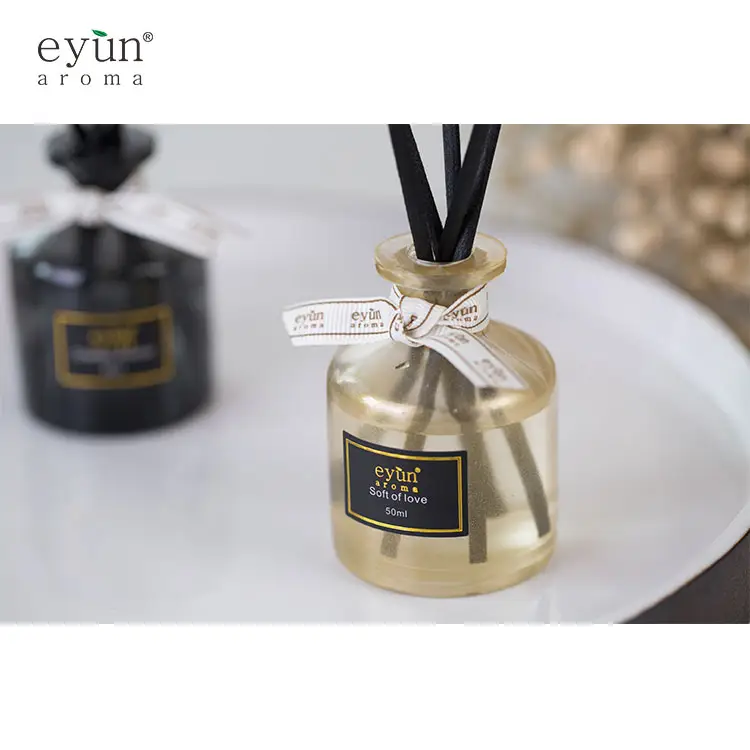 Custom made ev kokusu hava spreyi 50 ml doğal kamış yağ difüzörü kamış rattan sopalarla