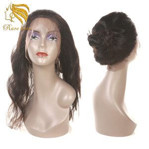 Les Cheveux rares 360 Dentelle Fermeture Frontale Vierge Cheveux Sans Colle 100% Cheveux humains Dentelle Frontale - Product Image 1