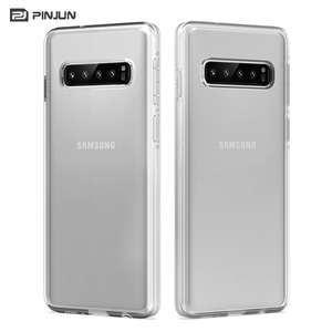 flexible transparente <span class=keywords><strong>a</strong></span> prueba de golpes <span class=keywords><strong>a</strong></span> prueba suave protectora de la caja del gel del tpu caso para samsung s10 caso claro - Product Image 3