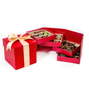 Caja de Regalo de Chocolate de Dubái con Empaque de Papel Elegante - Product Image 6