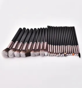 Maange-ensemble de pinceaux à maquillage Pro, lot de 25 pièces, modèle tendance, poignée noire, pistolet à couleurs, brosses cosmétiques, offre spéciale, 2022