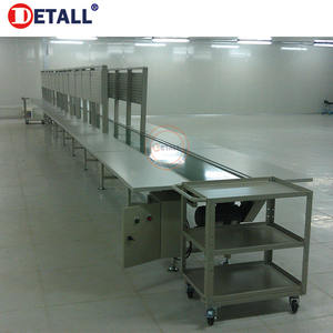 Điện thoại di động điện thoại phụ kiện lắp ráp dây chuyền sản xuất với ánh sáng băng tải PVC thắt lưng - Product Image 2