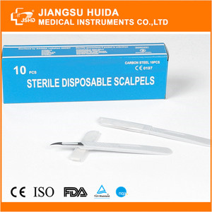 Usine Directe HDA En Acier Inoxydable Stérile <span class=keywords><strong>Scalpel</strong></span> lame - Product Image 6