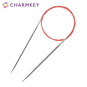 Aguja Circular para Tejer <span class=keywords><strong>Addi</strong></span> de 80 cm con Tubo Rojo para <span class=keywords><strong>Agujas</strong></span> de Coser a Mano - Product Image 2