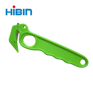 Couteau utilitaire <span class=keywords><strong>de</strong></span> sécurité HB8108, lame en acier inoxydable, coupe-boîte - Product Image 1