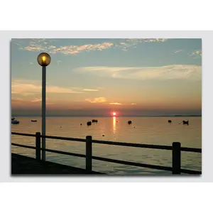 led backlit picture on canvas, light up famous landscape paintings art