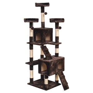 Pohon Kucing Rumah Kucing Tiang Garuk, Pohon Bermain Kucing - Product Image 1