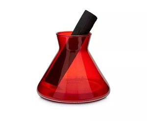 Botella difusora de vidrio con forma cónica ornamental Multicolor para ambientador Botella difusora de fragancia de color personalizado - Product Image 3