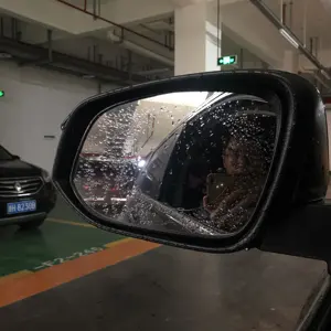 防雨雾膜，BMWX5 透明车镜雨防水膜