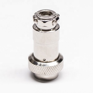 RP-conector de aviación de macho, conector invertida recta de 16mm, GX16, 5 pines - Product Image 3