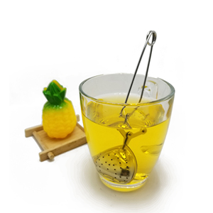 Infuseur à thé en acier inoxydable en forme de cœur avec poignée de serrage, vente chaude - Product Image 5