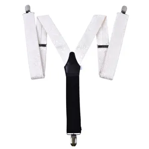 factory custom suspenders men with polyester fabric