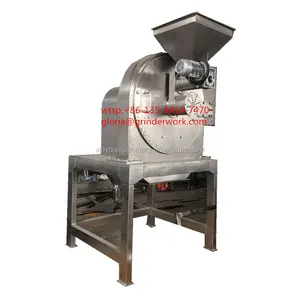 Máquina trituradora de genginger, granos de té de genginger