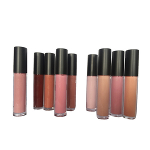 Etiqueta Privada vegano lindo Rosa natural pura de maquillaje cosméticos brillo de labios para las niñas - Product Image 4