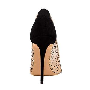 <span class=keywords><strong>Scarpe</strong></span> da sposa con tacco a spillo di grandi dimensioni con strass glitterato in Mesh trasparente <span class=keywords><strong>scarpe</strong></span> pump da <span class=keywords><strong>donna</strong></span> - Product Image 4