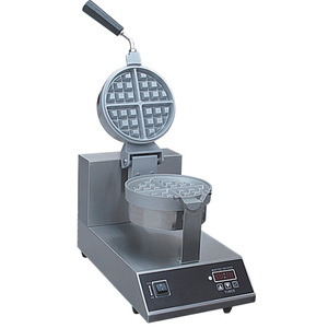 Acero inoxidable comercial eléctrico flor huevo Waffle Maker - Product Image 2