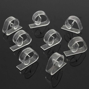 Pinces crochet pour couverture de Table, pratique et transparent, en plastique, 8 pièces - Product Image 1