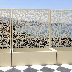 Rabotteuse de jardin en acier revêtu de poudre, <span class=keywords><strong>bac</strong></span> à jardinage avec <span class=keywords><strong>treillis</strong></span> - Product Image 4