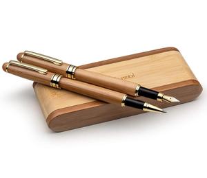 Exquisita pluma <span class=keywords><strong>de</strong></span> bambú para caligrafía, CAJA PLEGABLE, regalo <span class=keywords><strong>de</strong></span> aniversario <span class=keywords><strong>de</strong></span> madera, juego <span class=keywords><strong>de</strong></span> bolígrafo estilográfico <span class=keywords><strong>de</strong></span> bambú con logotipo personalizado - Product Image 3