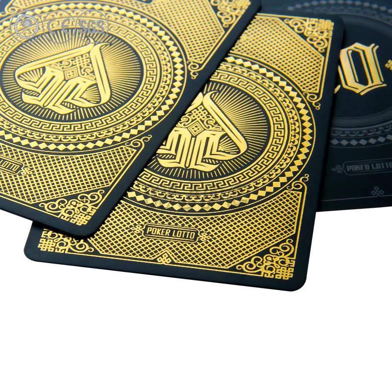 Высокое качество покер карты золотой покер карты Индия золото игральная карта с бесплатными образцами