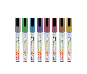Nouvelle LED Liquide Tableau Marqueur 6mm Effacer Liquide Surligneur couleur peinture stylo Stylo/Double Pointe Fenêtre Marqueur - Product Image 1